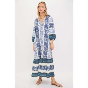 TUCKERNUCK Bondi Blues Cotton Lyles Dress Size XXS NWT Retail $228 Tuckernuck